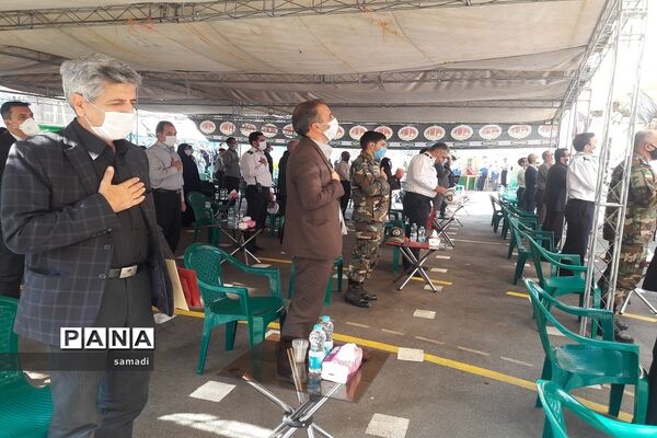 آیین بازگشایی مدارس در منطقه 13