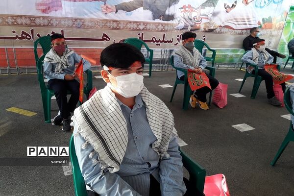 آیین بازگشایی مدارس در منطقه 13