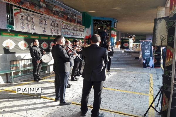 آیین بازگشایی مدارس در منطقه 13