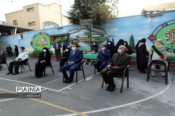 نواخته شدن زنگ بازگشائی مدارس در منطقه 9