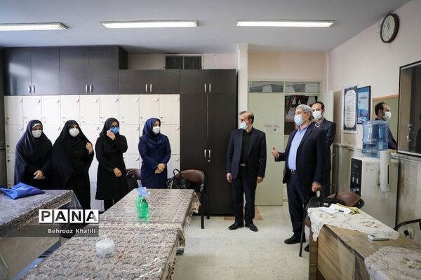 بازدید سرزده معاون تربیت بدنی و سلامت وزارت آموزش و پرورش از مدارس شهر تهران