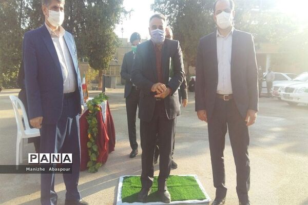 آیین بازگشایی مدارس در هنرستان  دخترانه محمودیه بجنورد