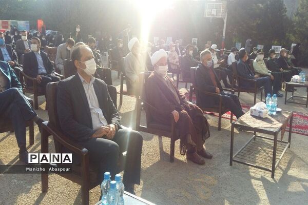 آیین بازگشایی مدارس در هنرستان  دخترانه محمودیه بجنورد