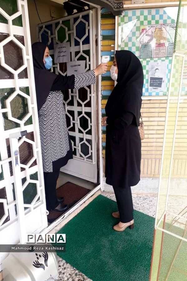 آیین بازگشایی مدارس در  ناحیه ۳ اهواز