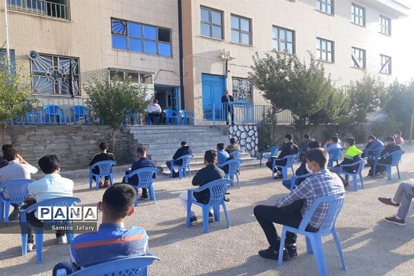 آیین بازگشایی مدارس شهرستان رزن