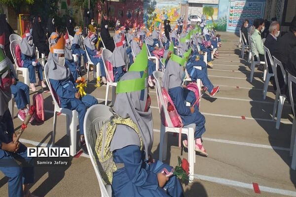 آیین بازگشایی مدارس شهرستان رزن