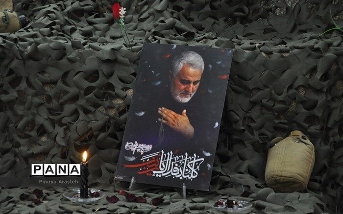 دلنوشته‌ یک دانش‌آموز درباره «حاج قاسم»: آسوده باش که فرزندانت بیدار هستند
