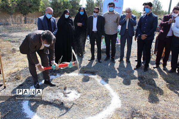 آیین کلنگ زنی هنرستان تربیت بدنی خیرساز امیر المومنین(ع) اسلامشهر