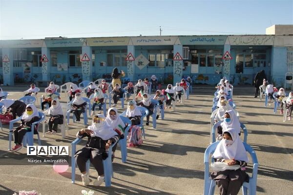 جشن شکوفه ها در دبستان شایگان فسا