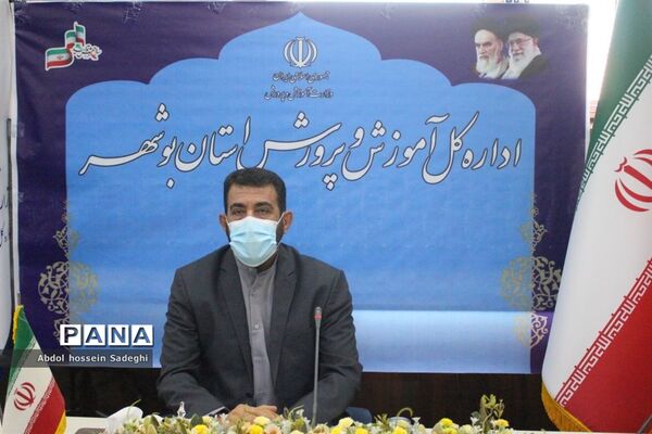 جلسه ویدئو کنفرانس مراسم  افتتاحیه جشنواره علمدار از مزار شهید سردار سلیمانی کرمان
