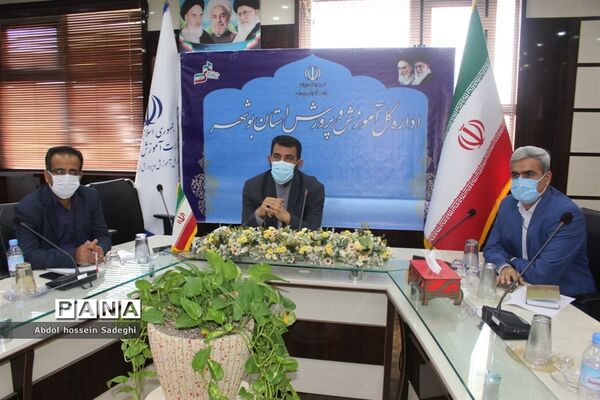 جلسه ویدئو کنفرانس مراسم  افتتاحیه جشنواره علمدار از مزار شهید سردار سلیمانی کرمان