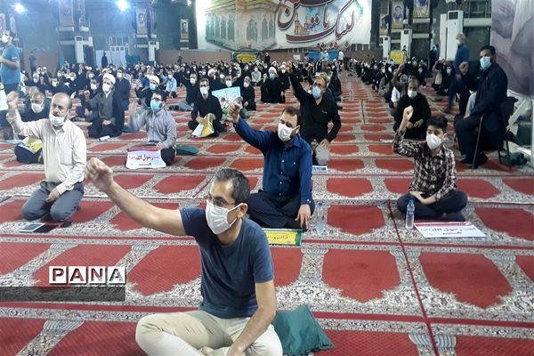 تجمع اعتراضی مردم اهواز درمحکومیت اهانت به پیامبر اکرم (ص)