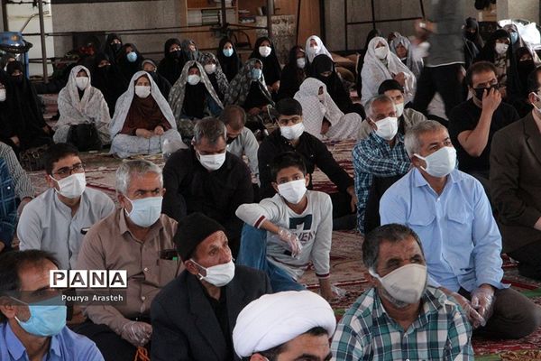 یازدهمین نمازجمعه سال 1399 هیات حسینی شهرستان خوسف