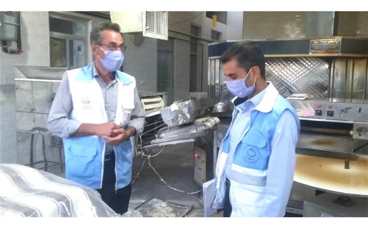 طرح ضربتی بازدید از نانوایی ها در نی ریزتوسط شبکه بهداشت و درمان