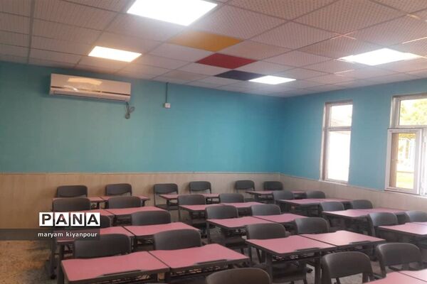 آیین افتتاح دبستان دخترانه مهر عظام در مسجدسلیمان