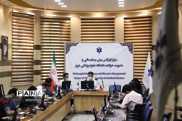 نشست خبری مرکز اورژانس پیش بیمارستانی و مدیریت حوادث دانشگاه علوم پزشکی تبریز