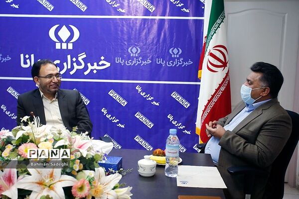 حضور مدیرکل دفتر انتشارات و فناوری آموزشی در خبرگزاری پانا