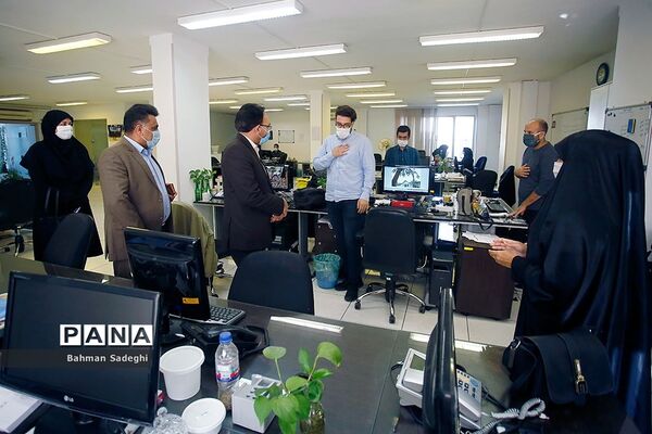 حضور مدیرکل دفتر انتشارات و فناوری آموزشی در خبرگزاری پانا