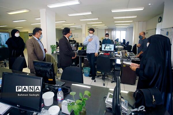 حضور مدیرکل دفتر انتشارات و فناوری آموزشی در خبرگزاری پانا