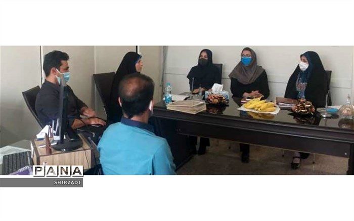 نخستین جلسه حضوری مدیران مجموعه  ورزشی شهید عراقی منطقه چهار