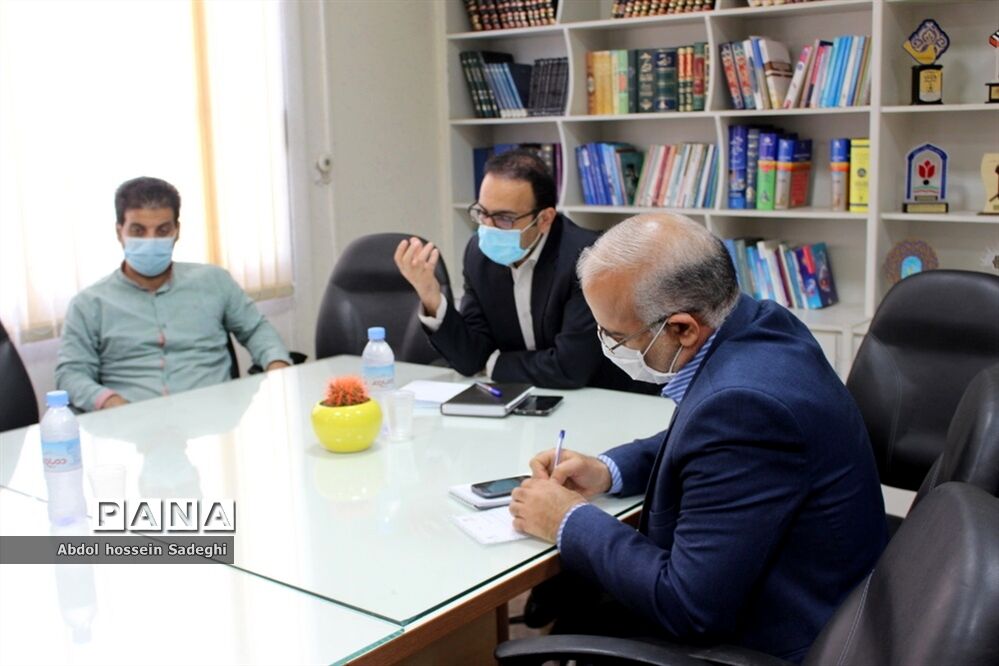 نشست هماهنگی بیست و یکمین پرسش مهر ریاست جمهورآموزش و پرورش استان بوشهر