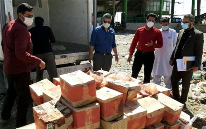 بیش از 640 کیلوگرم فرآورده خوراکی تاریخ مصرف گذشته در زاهدان معدوم شد