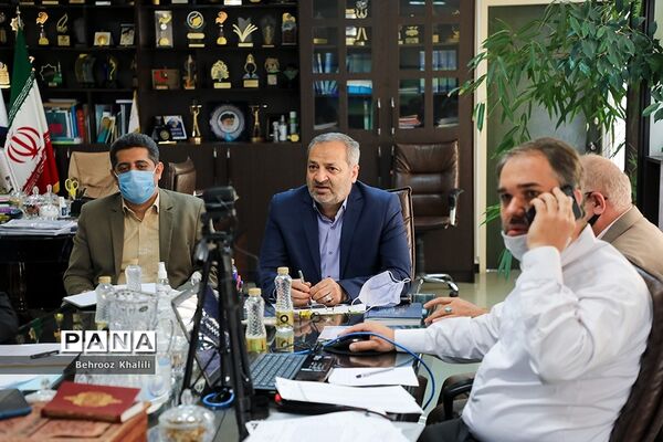 ویدئو کنفرانس مشترک امور اداری و تشکیلات با معاونت پرورشی