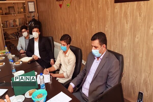 جلسه هماهنگی نمایندگان دهمین دوره مجلس دانش‌آموزی استان البرز