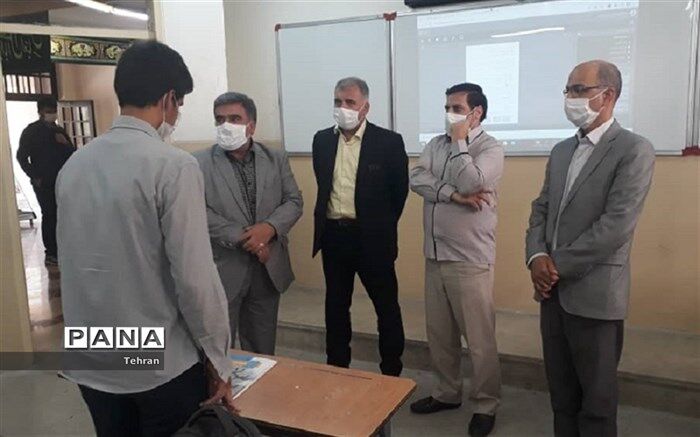 بازدیدمدیر کل امور شاهد و ایثارگران وزارت آموزش و پرورش از مدارس منطقه 3