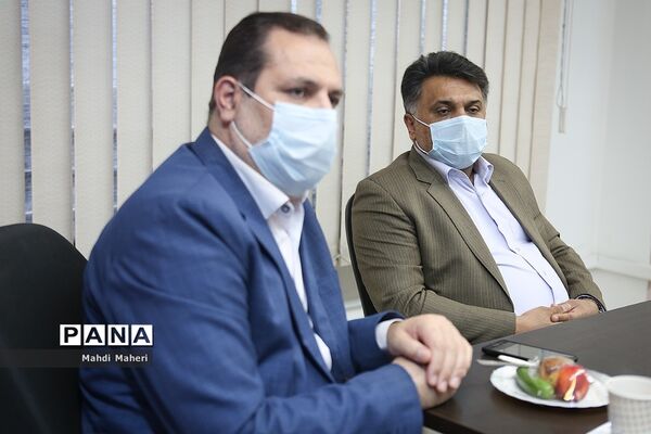 بازدید ابراهیم امینی، نایب رئیس شورای اسلامی شهر تهران از خبرگزاری پانا