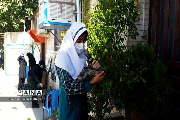 کلنگ زنی سه باب مدرسه خیر ساز در شهرستان کازرون