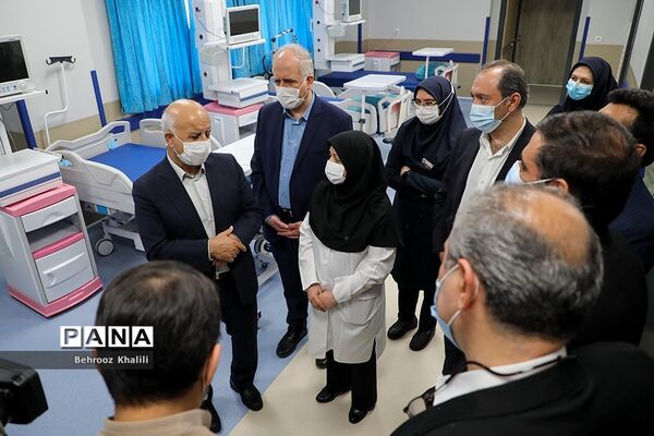 افتتاح ساختمان جدید بیمارستان رازی تهران