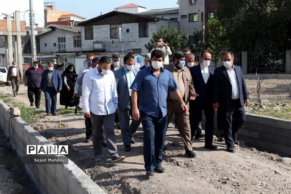 بازدید رییس سازمان نوسازی مدارس کشور از پروژه‌های نیمه‌تمام مازندران