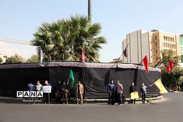 تجمع در حمایت از فلسطین در تهران