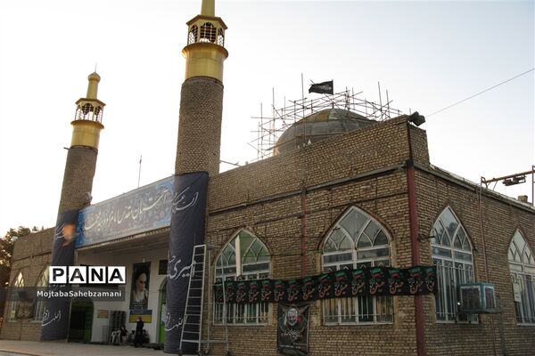 بازسازی گنبد امامزاده سید محمد(ع) در کاشمر