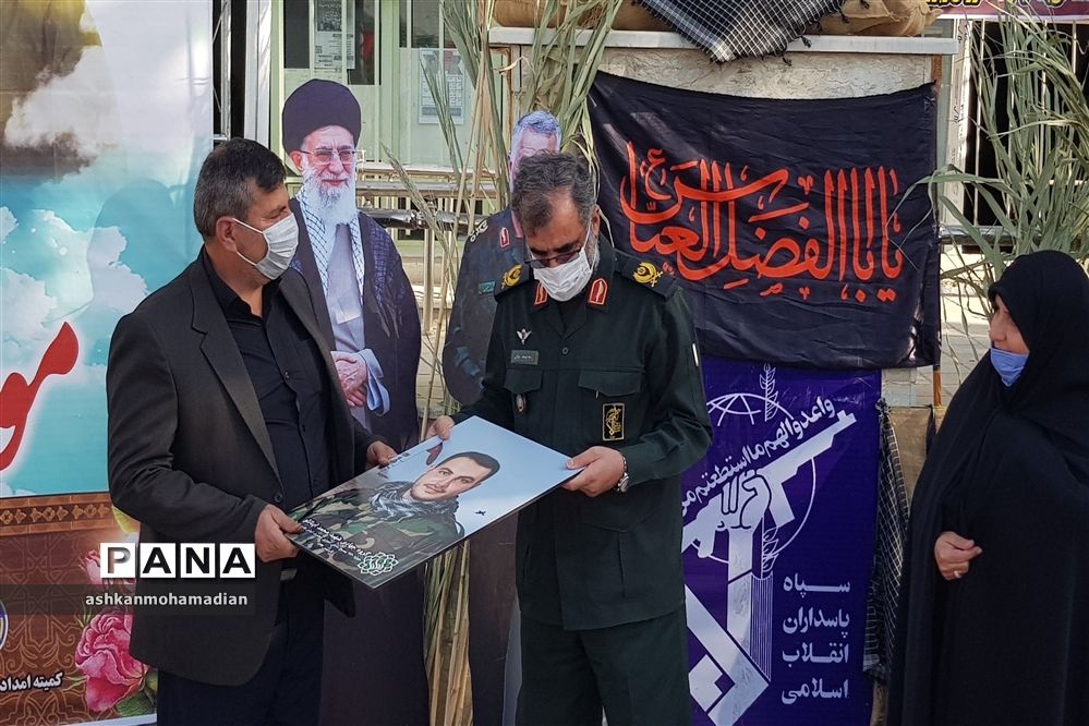 زنگ ایثار به مناسبت هفته دفاع مقدس در آموزشگاه شاهد شهید نعمتی ها