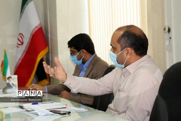 نشست هماهنگی اجرای طرح هیات اندیشه‌ورز نماز مدارس استان بوشهر