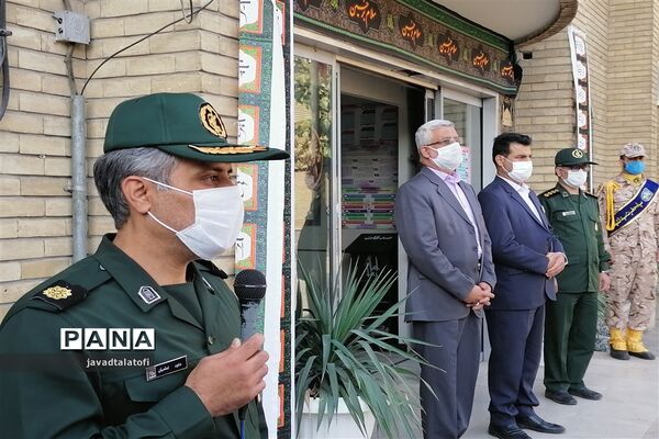 صبحگاه مشترک حوزه بسیج دانش‌آموزی و فرهنگیان ناحیه دو شهر ری