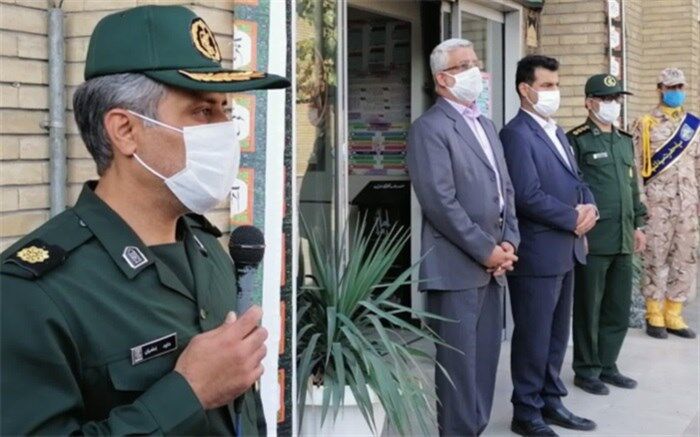 مراسم صبحگاه مشترک فرهنگیان ودانش آموزان بسیجی ناحیه دو شهرری
