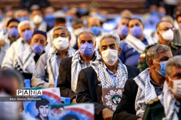 مراسم تجلیل از پیشکسوتان دفاع مقدس در آذربایجان غربی