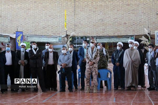 افتتاح نمایشگاه اقتدار40 شهرستان خوسف