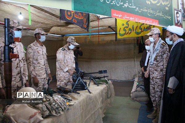 افتتاح نمایشگاه اقتدار40 شهرستان خوسف