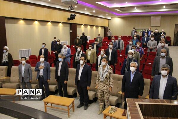 مراسم تودیع و معارفه فرماندار شهرستان خوسف