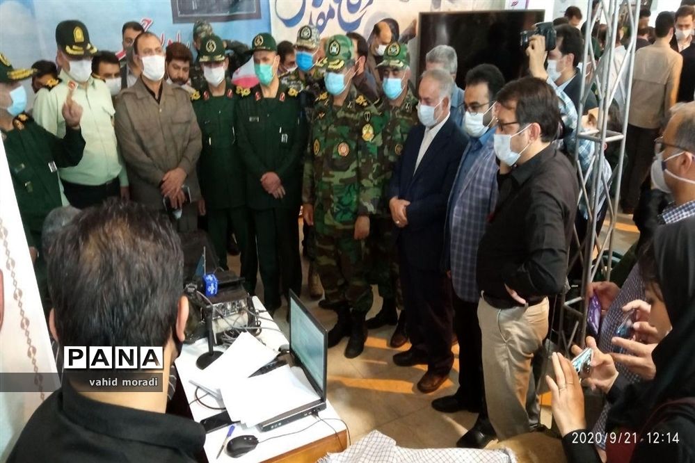 آیین افتتاحیه نمایشگاه هفته دفاع مقدس