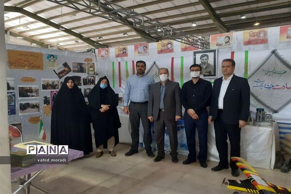 آیین افتتاحیه نمایشگاه هفته دفاع مقدس
