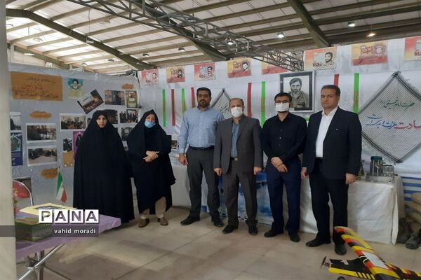 آیین افتتاحیه نمایشگاه هفته دفاع مقدس