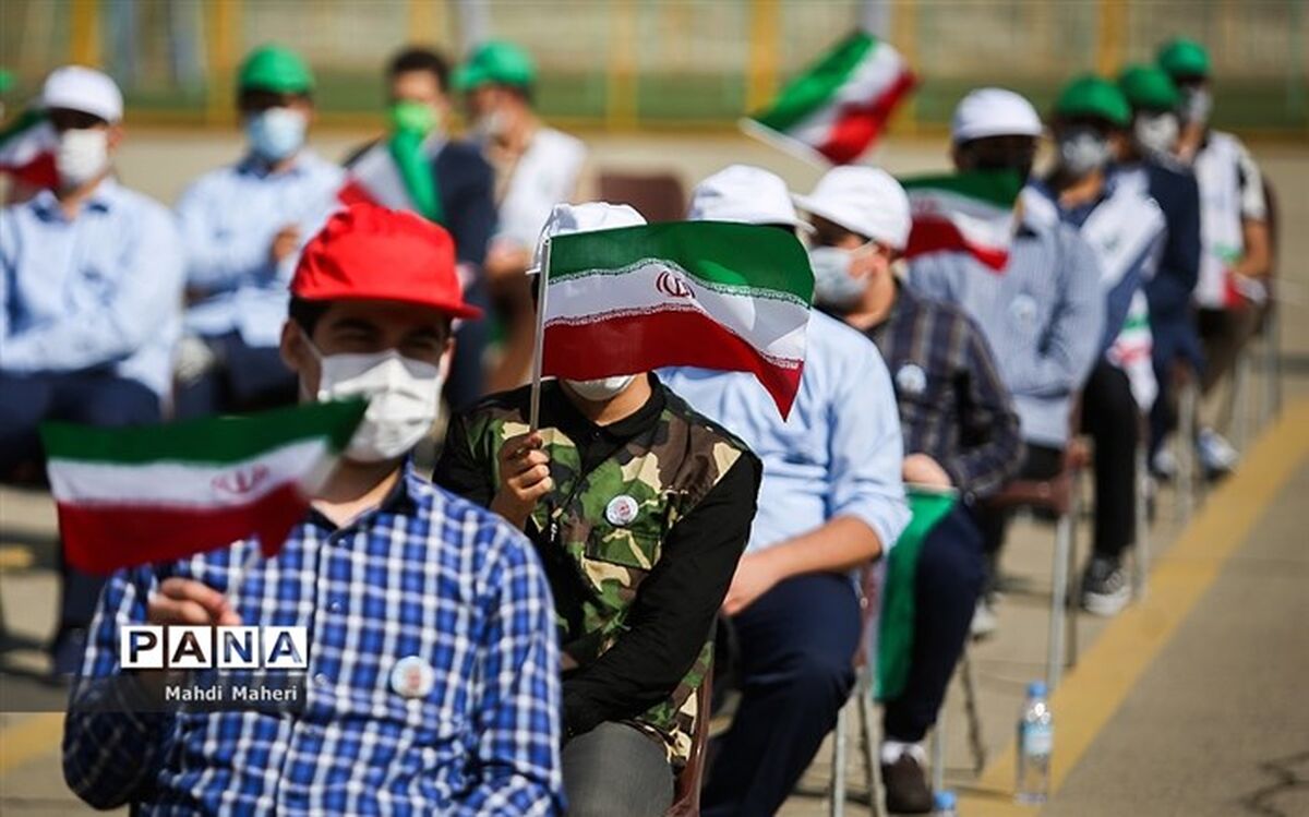 میثاق‌نامه دانش‌آموزی در زنگ مقاومت قرائت شد