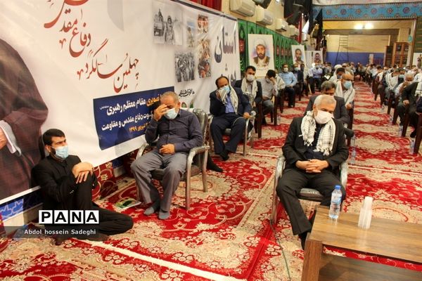 تجلیل از پیشکسوتان دفاع مقدس استان بوشهر