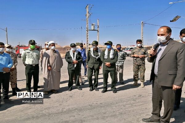 چهارمین روز از هفته دفاع مقدس در روستای فدشک شهرستان خوسف استان خراسان جنوبی