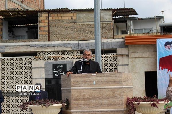 غبارروبی گلزار شهدای شهرستان ساری